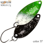 Блесна колеблющаяся NORSTREAM MORGAN 2,4 г цв. 37