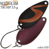 Блесна колеблющаяся NORSTREAM TRUMP 3,5 г цв. S10