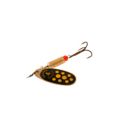 Блесна вращающаяся Norstream Black Killer №0  2,5гр  цв. gold yellow dots