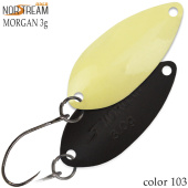 Блесна колеблющаяся NORSTREAM MORGAN 2,4 г цв. 103