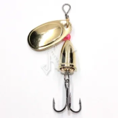 Блесна вращ. Namazu Lothar, вес 8.5 г, цвет 02 (латунь)