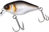 Воблер Jackall Chubby 41 SR Silent цв. uv mat silver & black
