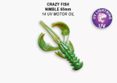 Приманка силиконовая Crazy Fish  Nimble 2.5" 44-65-14-6
