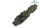 Чехол East Shark 3 секции зелёный 1,30 м
