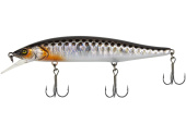 Воблер JACKALL RV-Minnow 110SP 16.3g hl silver & black