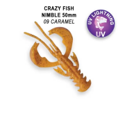Приманка силиконовая Crazy Fish Nimble 2' 50-50-9-6-F