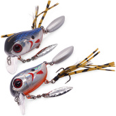 Воблер Kosadaka Micro Tappy 54F 54мм, 4.8гр, цв. GTC Воблер Kosadaka Micro Tappy 54F 54мм, 4.8гр, цв. GTC