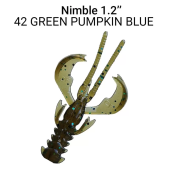 Приманка силиконовая Crazy Fish  Nimble 1.2" 76-30-42-6