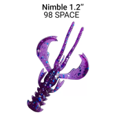 Приманка силиконовая Crazy Fish  Nimble 1.2" 76-30-98-6