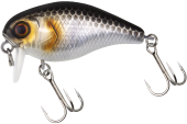 Воблер JACKALL Chubby 38F SSR 4,2g uv mat silver & black