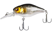 Воблер JACKALL Chubby 38F MR 4.2g hl silver & black Воблер JACKALL Chubby 38F MR 4.2g hl silver & black