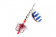 Блесна Mottomo Fire Blade #1 5g Silver 21