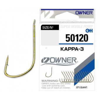 Крючки Owner KAPPA-3 сер. 50120 №11 (15шт)
