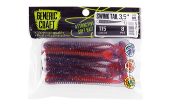 Мягкая приманка Generic Craft Swing Tail 3.5in цв. 115