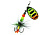 Блесна Mottomo Fire Blade #1 5g Fire Tiger 54
