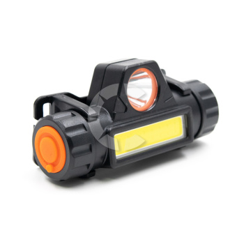 Фонарь налобный "СИБИРСКИЙ СЛЕДОПЫТ-Спектр", PF-PFL-HL42 съемный, 1 LED + 1 COB, аккум. 220В, USB