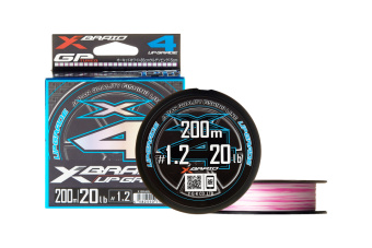 Плетёный шнур YGK X-Braid Upgrade X4 #1.2/20lb 200m
