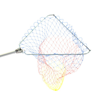 Подсачек складной телескопич. Namazu L- 150 см, треугольный обод 50 см, леска