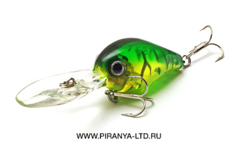 Воблер Lucky Craft Clutch XD_5412 Lime Chart Tiger 722 45мм, 6,6г, 2м