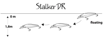 Воблер Mottomo Stalker DR 32F 3g Chart Yellow