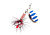 Блесна Mottomo Fire Blade #3 11g Silver 21