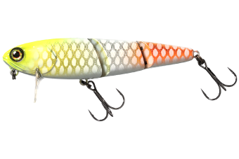 Воблер JACKALL Deka HAMA-KU-RU R F 17g albino chartreuse piraruku