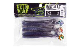 Мягкая приманка Generic Craft Swing Tail 3.5in цв. 108