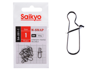 Застежка Saikyo SA-201-1 - 10 шт Застежка Saikyo SA-201-1 - 10 шт