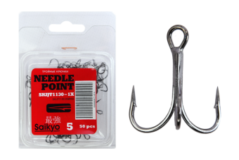 Крючки Saikyo тройн.1130 BN №6  (1шт)