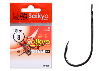 Крючки Saikyo KH-10120 BN №06 (10 шт) Крючки Saikyo KH-10120 BN №06 (10 шт)