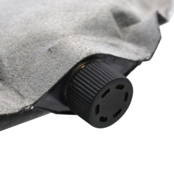 Коврик самонадувающийся СЛЕДОПЫТ, 191x62x5 cм, премиум, серый