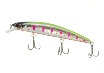 Воблер Mottomo Aringo 130SP 21,3g Chart Silver Tiger