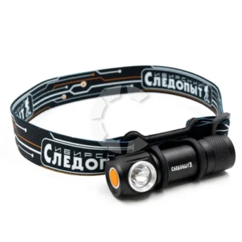 Фонарь налобный "СИБИРСКИЙ СЛЕДОПЫТ-Тензор", съемный, 1 LED, аккум.1x800mAh/200/