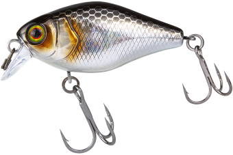 Воблер Jackall Chubby 41 SR Silent цв. hl silver & black