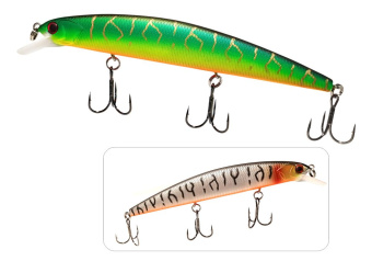 Воблер Mottomo Aringo 130SP 21,3g Silver&Ghost Tiger