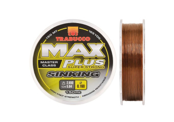 Леска Trabucco Max Plus Sinking 0.20mm 4.00kg 150m Brown
