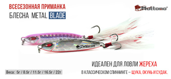 Блесна Mottomo Metal Blade 5g 03