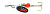Блесна Mepps BLACK FURY ORANGE AG №1