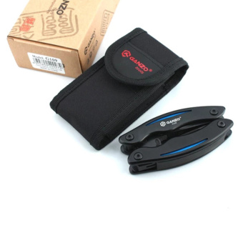 Мультитул "Ganzo" G109, 110х50х20 мм, 10 предметов, цв. чёрный