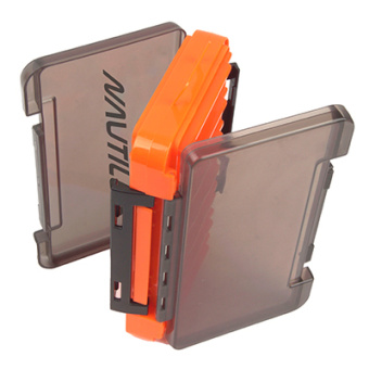 Коробка для приманок Nautilus 2-х сторонняя Orange NB2-192 19,2*12*3,8
