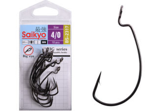 Крючки Saikyo BS-2317 BN № 4/0 (10 шт)