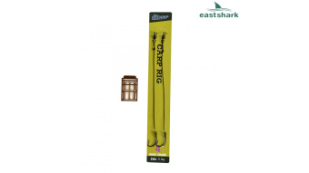 Поводок карповый 25 lb №4 (уп./2шт.)