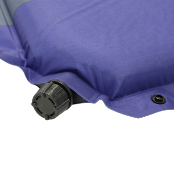 Коврик самонадувающийся СЛЕДОПЫТ, 191x62x5 cм, стандарт, синий/серый