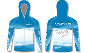 Джерси с капюшоном Nautilus Blue, р-р L