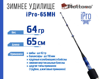 Удилище зимнее Mottomo iPro-65MH