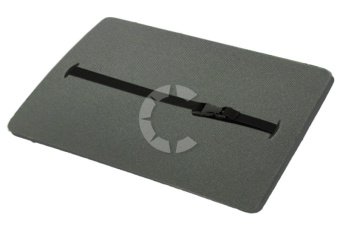 Сиденье-коврик СЛЕДОПЫТ, 27х34х1,6 см, серый/хаки