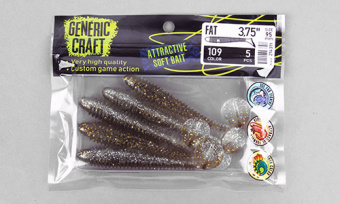 Мягкая приманка Generic Craft Fat 3,75in, 9,5см, цв.109