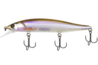 Воблер JACKALL RV-Minnow 110SP 16.3g ghost wakasagi