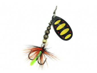 Блесна Mottomo Fire Blade #2 6g Black 44