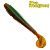 Мягкая приманка Fish Magnet Choppy Fat 2.8" цв. 001